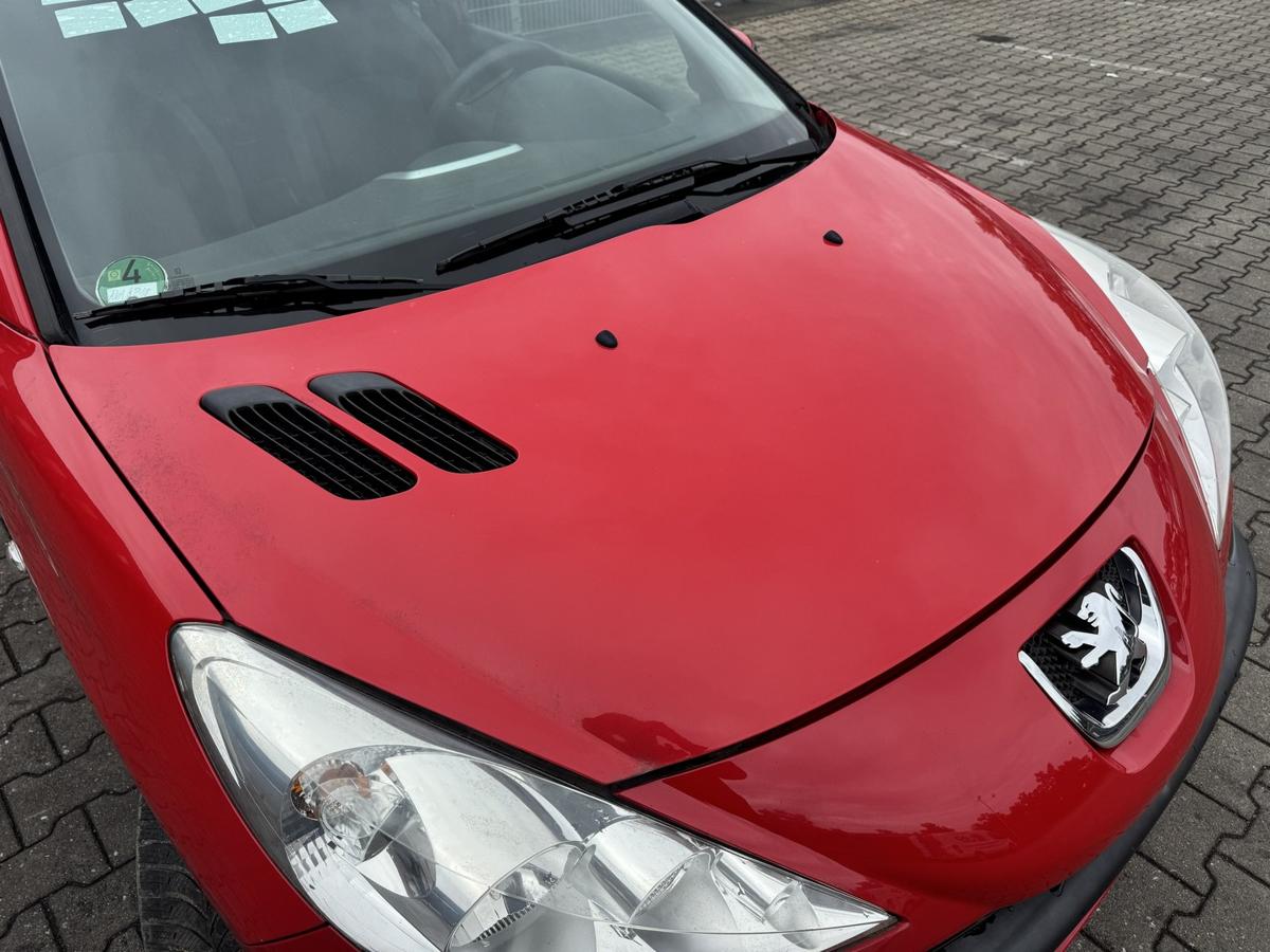 Peugeot 206+ original Motorhaube KKN Rot Aden Bj.2010